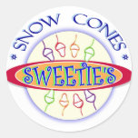 Sweetie's Snow Cones Promo Sticker