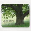 Sweetly lies old Ireland-Tree with verse mousepads
