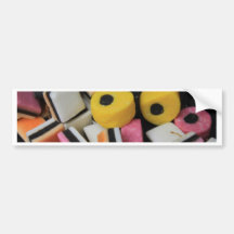 Sweets Candy Bumper Stickers