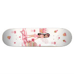 Sweets Shoppe Fairy White Skateboard