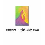 swept vivid, chakra - girl dot com t-shirts