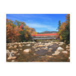 Swift River and Albany Covered Bridge Postcard