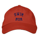 Swim Mum Embroidered Hat