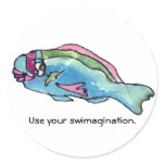 Swimagination Cute Fish Sticker