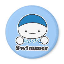Swimmer Magnet (more styles)