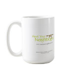Swimming Alligator on White Background Mug