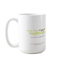 Swimming Alligator on White Background Mug