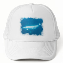 Swimming Beluga Whales Baseball hat