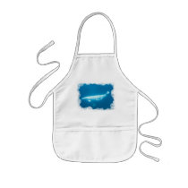 Swimming Beluga Whales Children's Apron