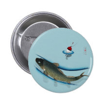 Swimming Carp Pin