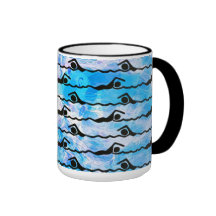 SWIMMING COFFEE MUGS