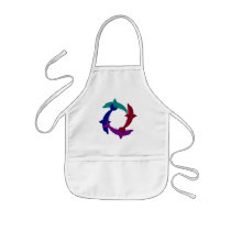 Swimming Dolphins Aprons