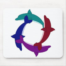 Swimming Dolphins