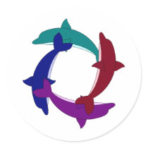 Swimming Dolphins