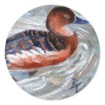 Swimming Duck Sticker