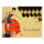 Swimming Girl ~ Invitation