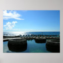 Swimming in the Ocean posters