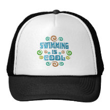 Swimming is Cool Hats