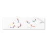 Swimming Mermaids Bumper Sticker