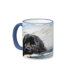 swimming newfs mug
