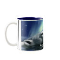 SWIMMING POLAR BEAR Coffee Cup mugs