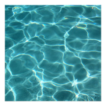 Swimming Pool Personalized Invitation