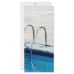 Swimming pool rack cards