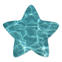Swimming Pool Star Sticker