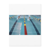 swimming post card