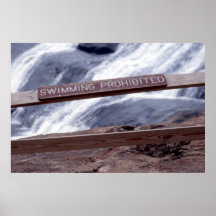 Swimming Prohibited Posters