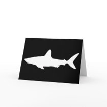 Swimming Shark Card
