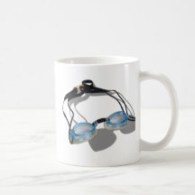SwimmingGoggles091210 Coffee Mugs