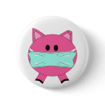 Swine Flu Badge buttons