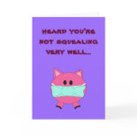 Swine Flu get well card