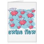 Swine Flu Humour Products cards