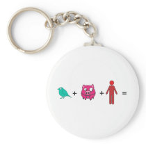 SWINE flu Key Chain