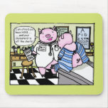 swine flu mousepads