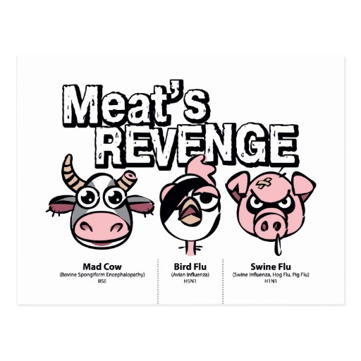 Swine Flu Postcards