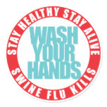 Swine Flu stickers