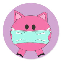 Swine Flu sticker