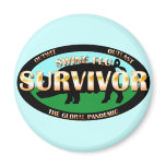 Swine Flu Survivor magnets