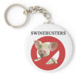Swinebusters! keychains