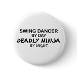 Swing Dancer Deadly Ninja by Night buttons