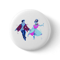 swing dancer pink poodle skirt saddle shoes