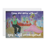 Swing Dancing on saturday night invitations