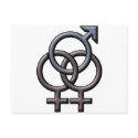 SWINGERS SYMBOL FMF GRAY postcards