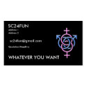 SWINGERS SYMBOL MFFM COLOR business cards
