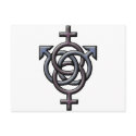 SWINGERS SYMBOL MFFM GRAY postcards