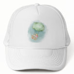 Swinging from the clouds trucker hat