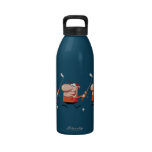 Swinging Happy Golfer water bottles